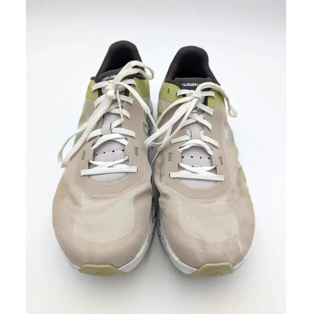 On Running Cloudflow 4 Sneaker Shoes Lace-Up Men's Zest Frost Size US9.5 EU43